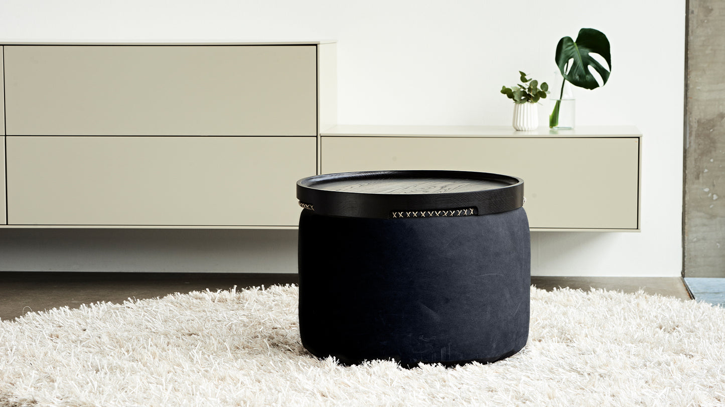 Dunes Pouf - Ein exklusiver hocker aus Leder