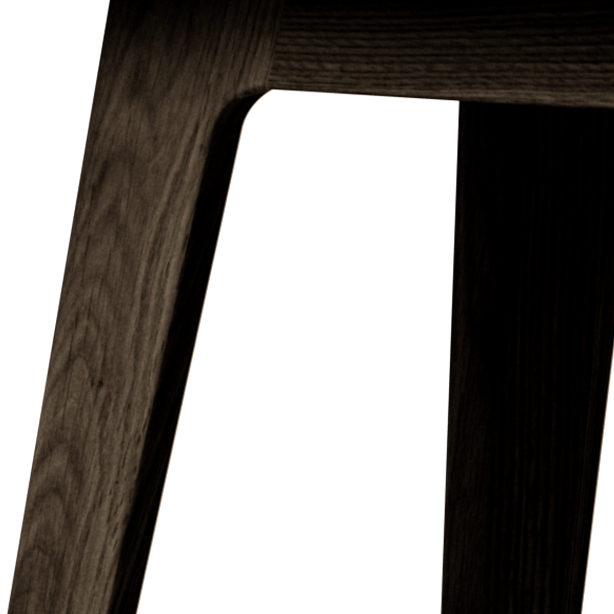  | Nordic Bench - Dark Stained Oak - Terra Black | SACKit