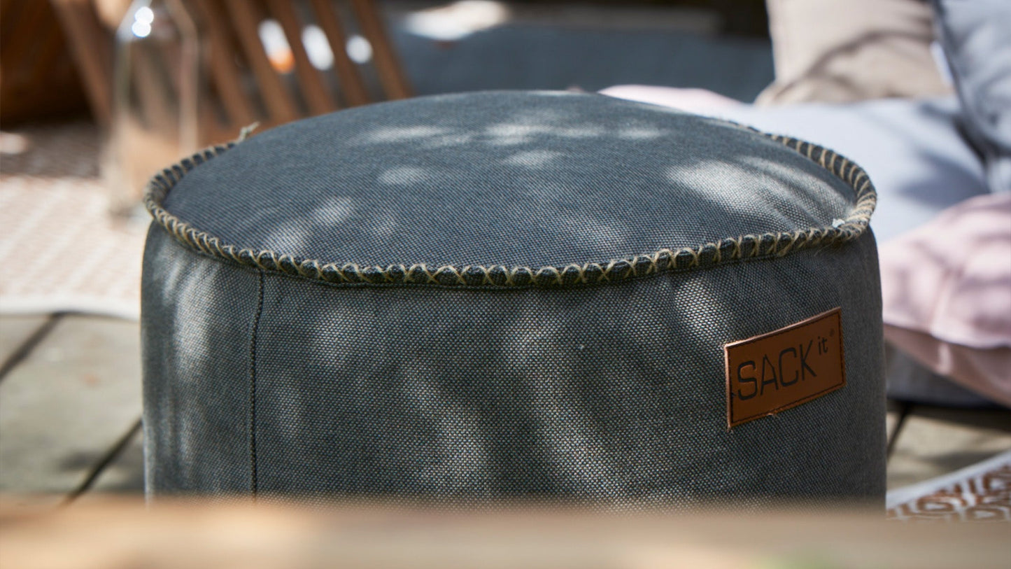 Cobana Pouf - Light Grey - Hocker für drinnen und draußen