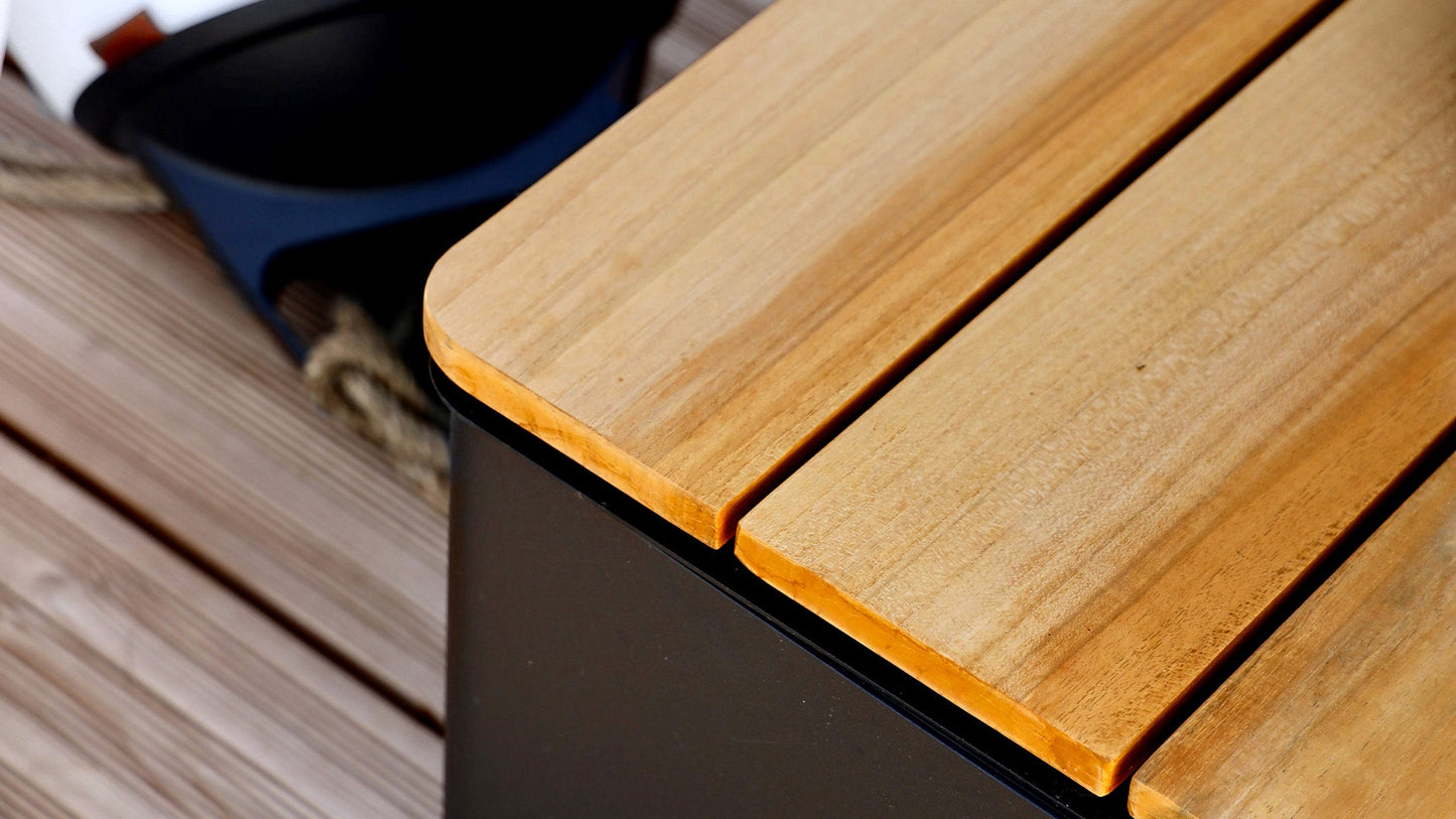 Patio Storage Table - Lounge-Modul – Outdoor Tisch mit Aufbewahrung