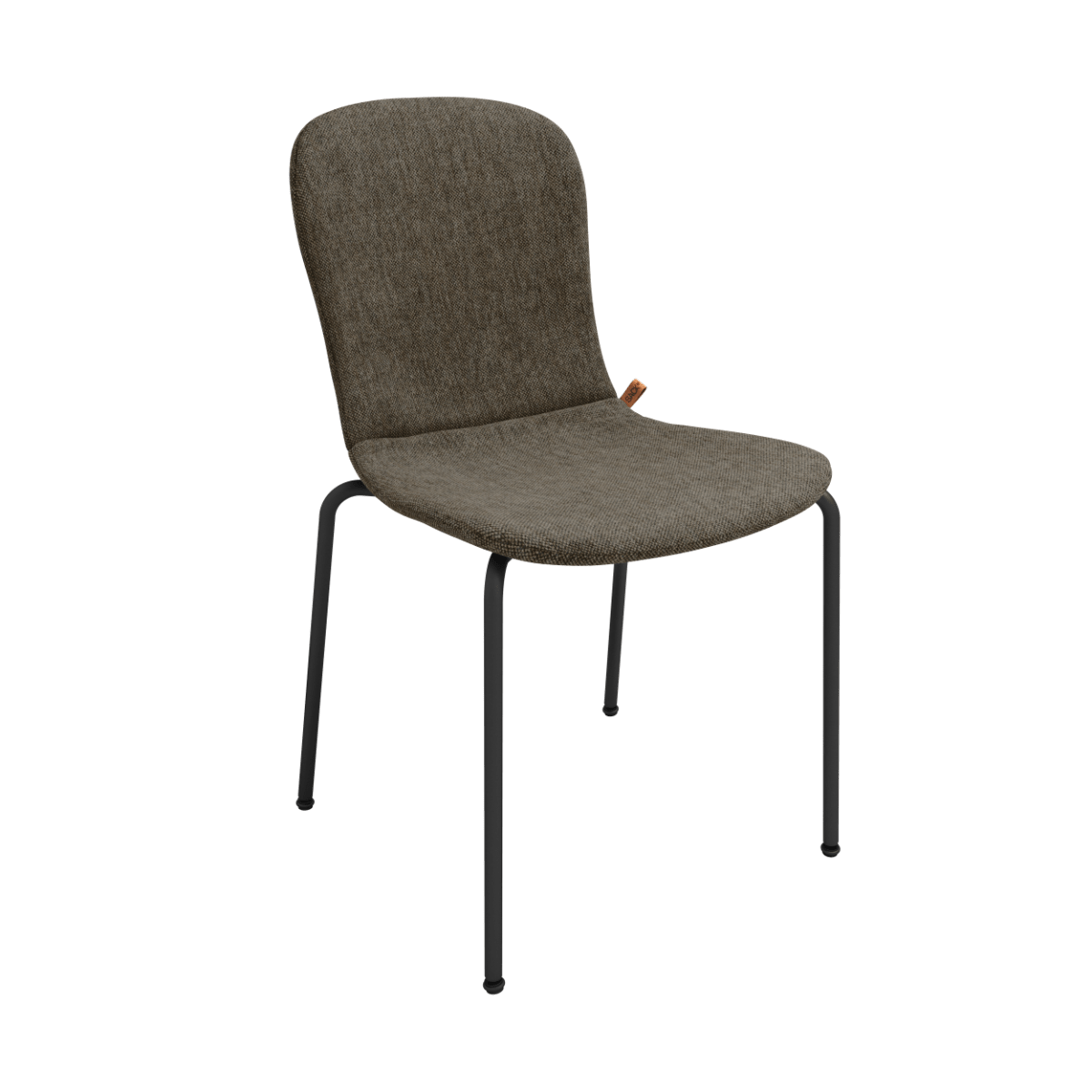 variant_8603035% | Patio Chair no. One S1 [Contract] - Black Cobana Brown | SACKit