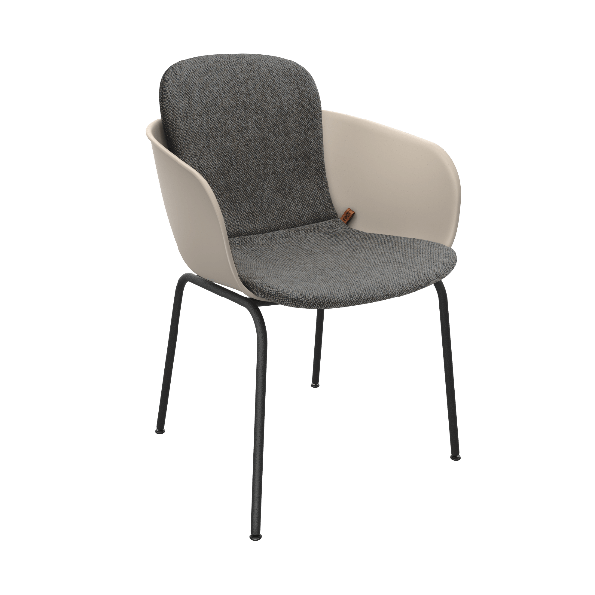 variant_8603046% | Patio Chair no. One S2 [Contract] - Taupe Cobana Grey | SACKit