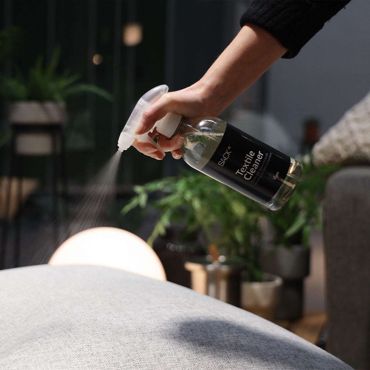 SACKit Textile Cleaner Sprühflasche mit 500 ml für die Reinigung von Textilmöbeln
