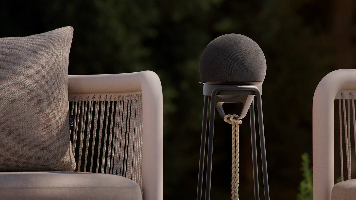Patio Accessory Stand Ø14 + Play - Wasserdichter Outdoor-Lautsprecher mit Ständer