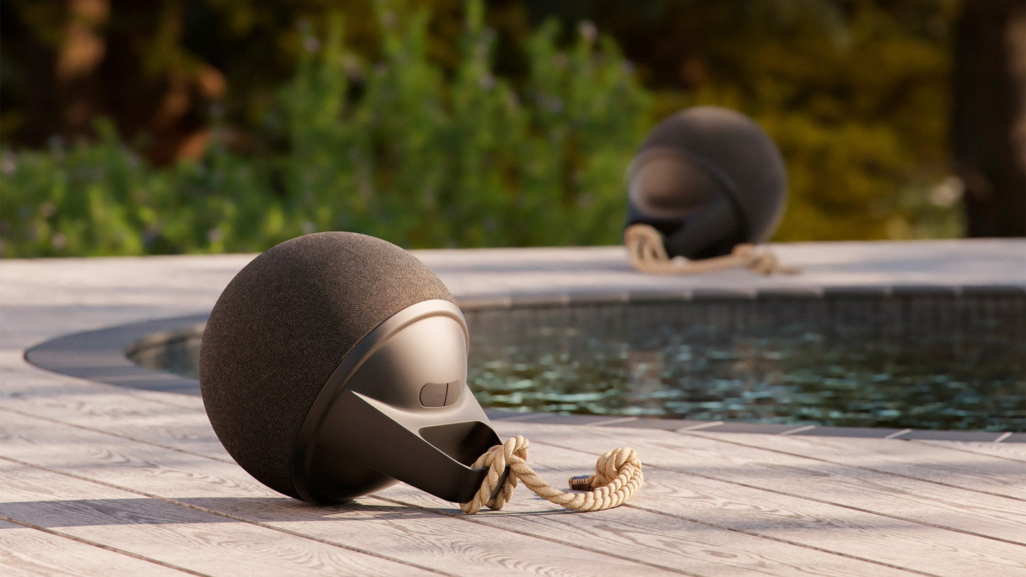 Patio Accessory Stand Ø14 + Play - Wasserdichter Outdoor-Lautsprecher mit Ständer