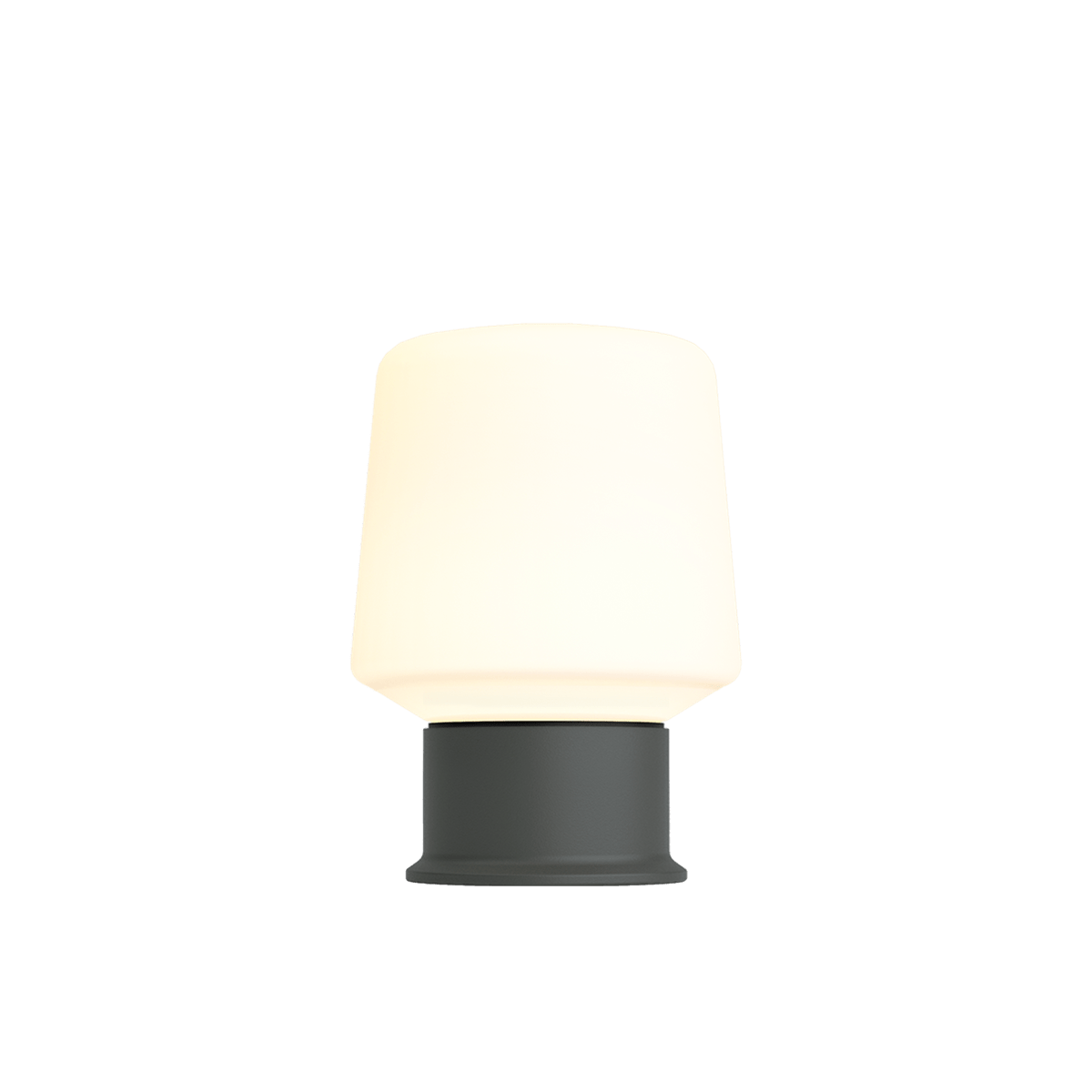 Ambience Lamp Intelligent+ in Anthrazit, kompakte wiederaufladbare Outdoor - Lampe mit rundem Design und IP67 - Schutz. | Ambience - Lamp Intelligent+ - | SACKit