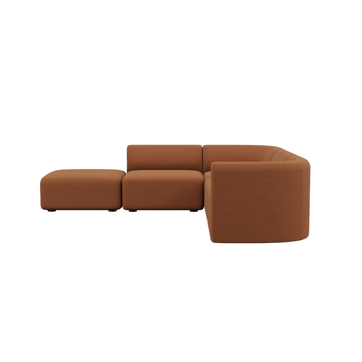  | Fjord Sofa - Ecksofa mit open end - Cosmo Terracotta | SACKit | Fjord Sofa - Ecksofa mit open end - Cosmo Terracotta | SACKit