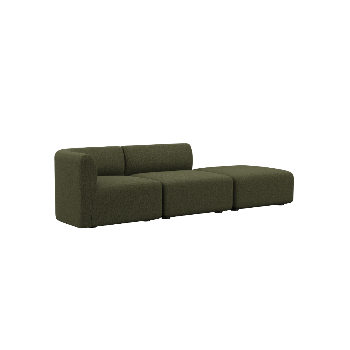 variant_8601119% | Fjord Sofa - 2 - Sitzer mit open end - Cosmo Olive | SACKit | Fjord Sofa - 2 - Sitzer mit open end - Cosmo Olive | SACKit