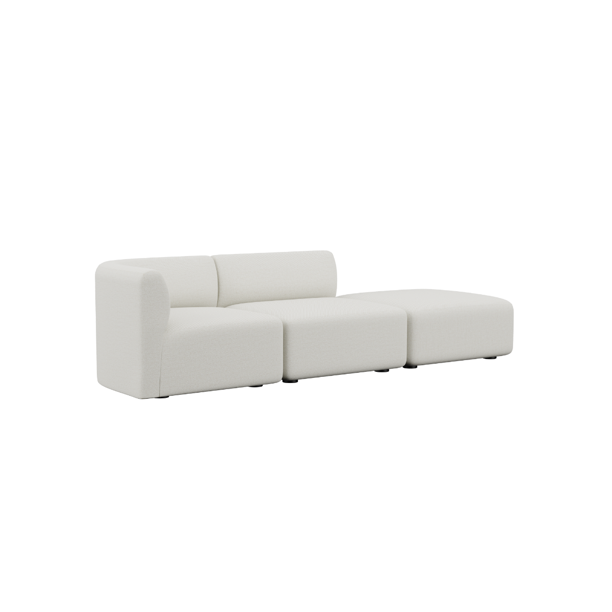 variant_8601117% | Fjord Sofa - 2 - Sitzer mit open end - Sealife Ivory | SACKit | Fjord Sofa - 2 - Sitzer mit open end - Sealife Ivory | SACKit