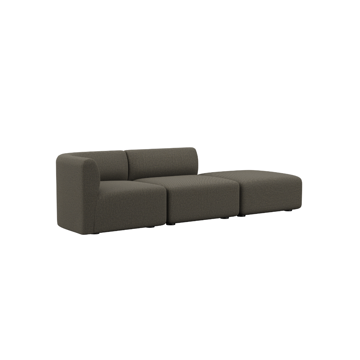 variant_8601116% | Fjord Sofa - 2 - Sitzer mit open end - Sealife Brown | SACKit | Fjord Sofa - 2 - Sitzer mit open end - Sealife Brown | SACKit