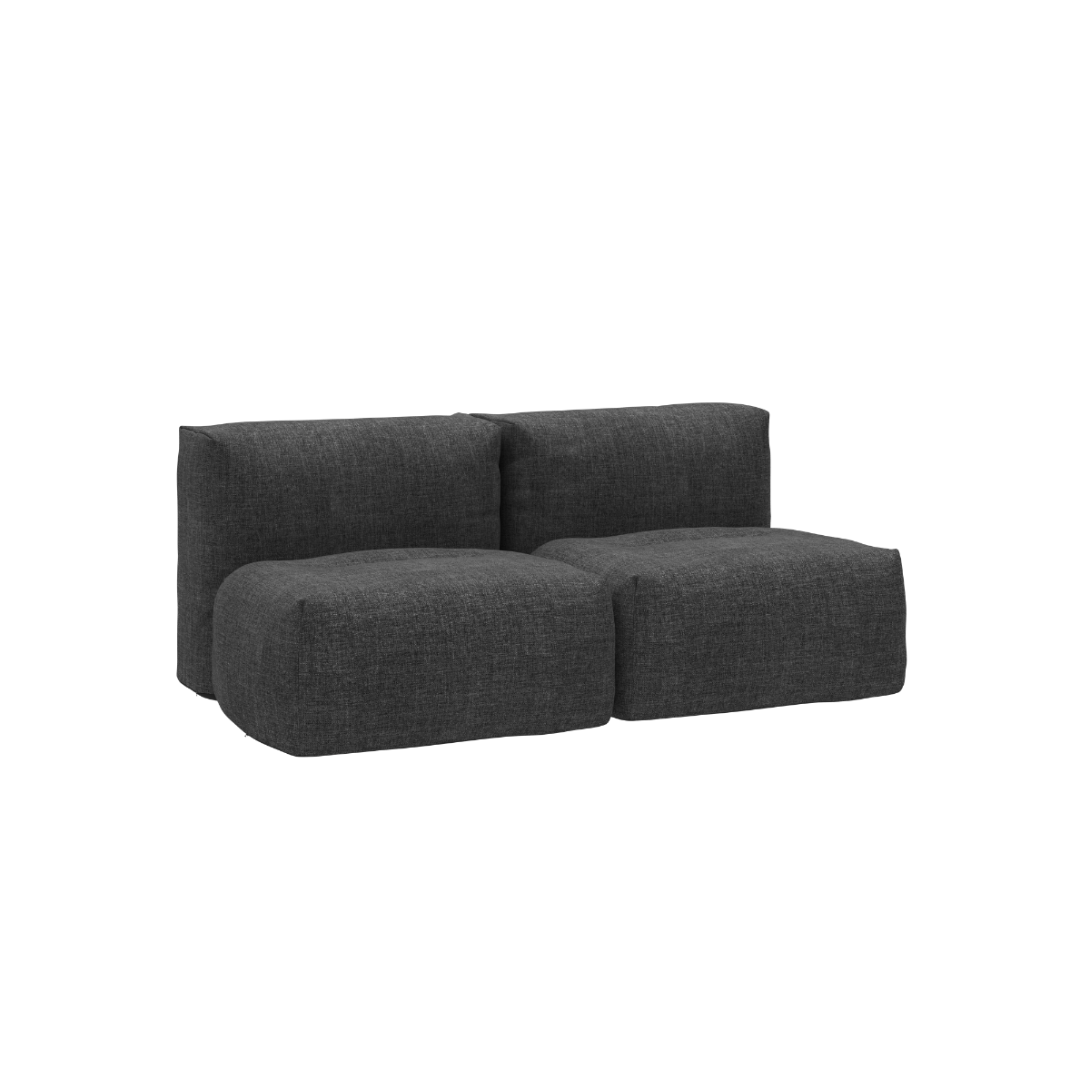  | Soft Sofa - 2 seater - Kirra Noir | SACKit