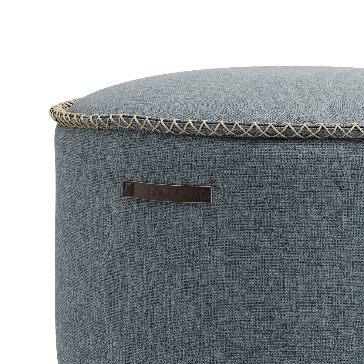  | Medley Pouf - Medley Dusty Blue | SACKit