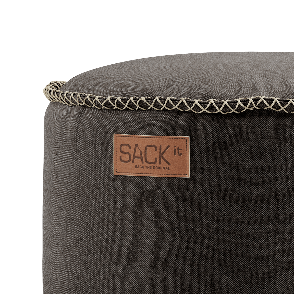  | Canvas Pouf [Contract] - Canvas Brown | SACKit