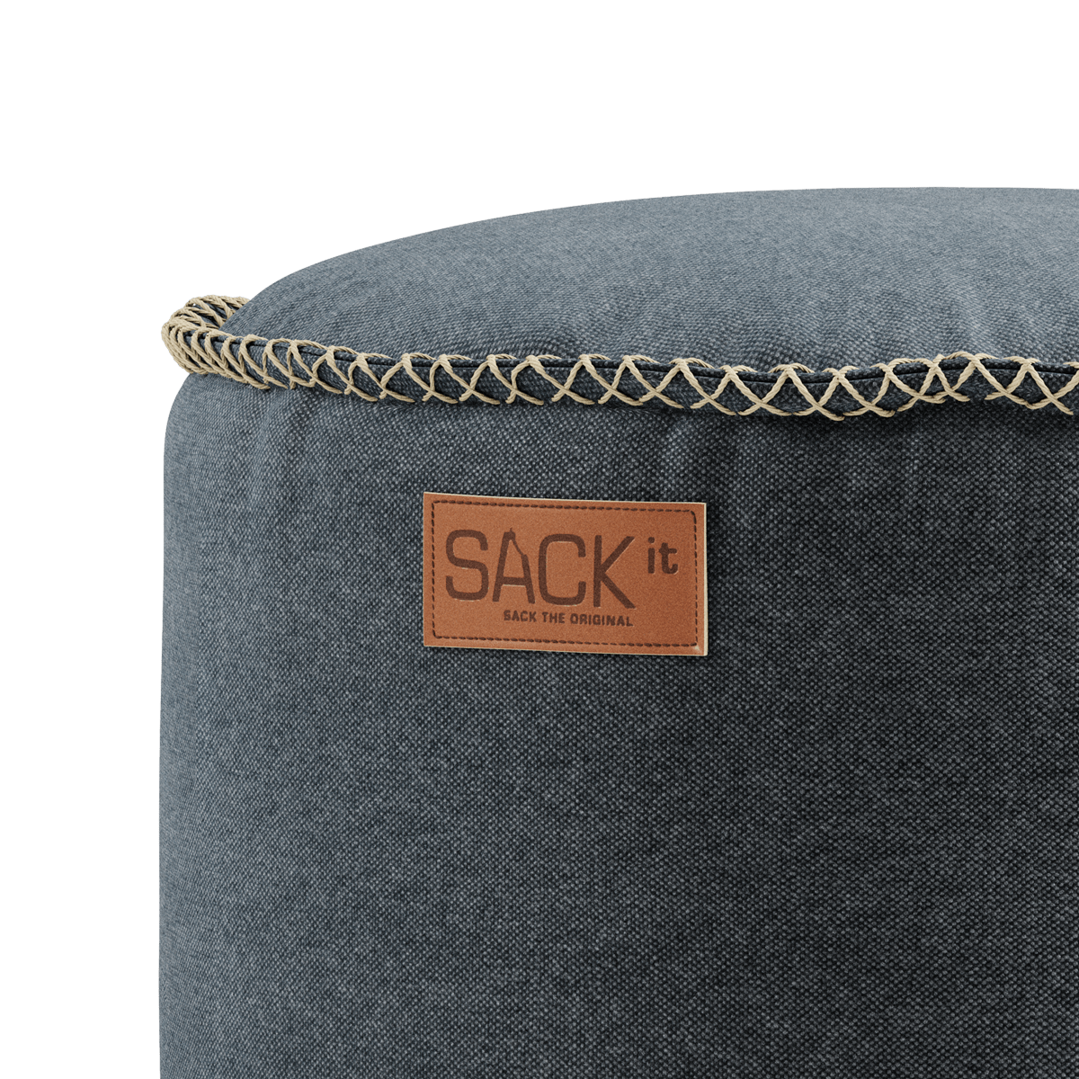  | Canvas Pouf [Contract] - Canvas Petrol | SACKit