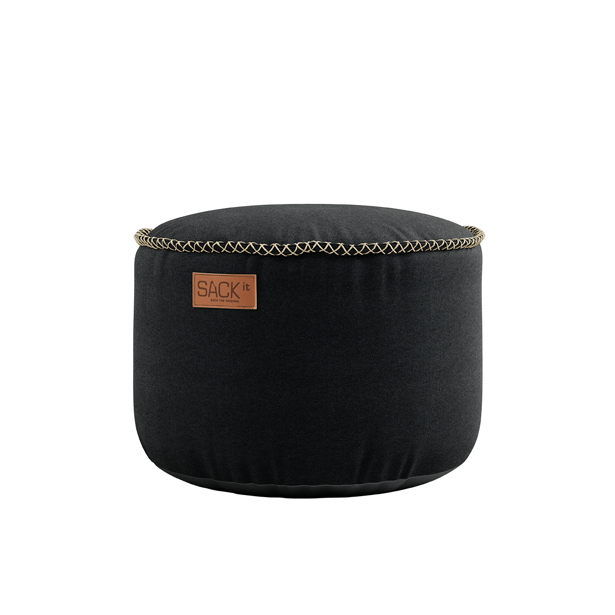 variant_8572004% | Canvas Pouf - Canvas Black | SACKit