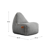 Cobana Junior Lounge Chair - Light Grey | Cobana Junior Lounge Chair - Light Grey - | SACKit