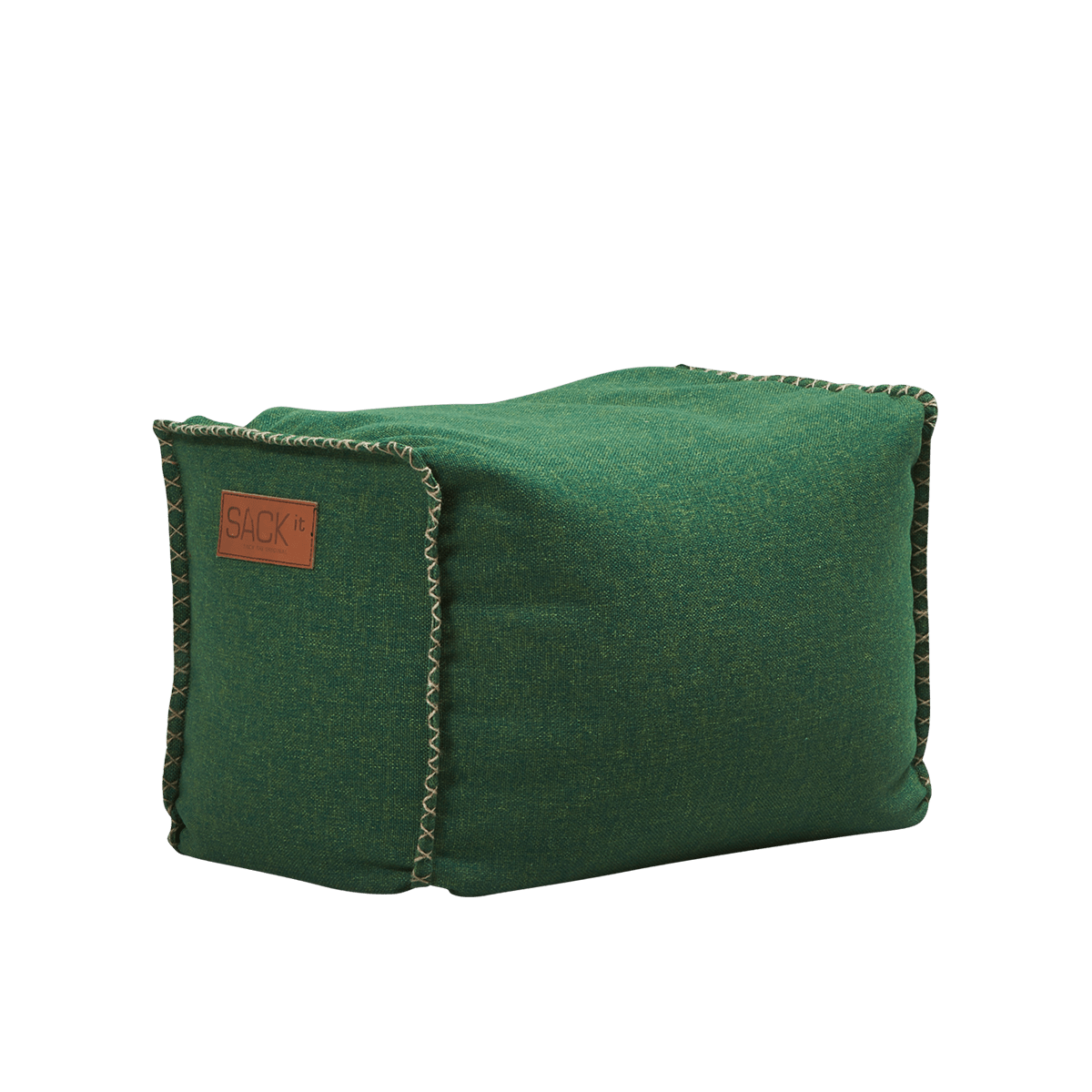  | Cobana Square Pouf [Contract] - Cobana Green | SACKit