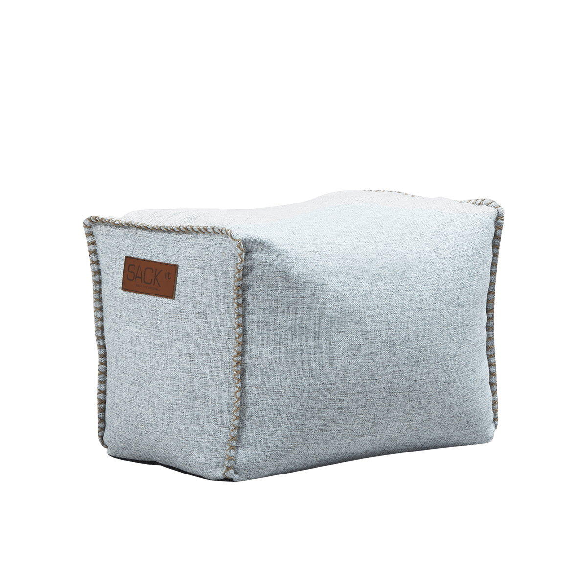  | Cobana Square Pouf [Contract] - Cobana White | SACKit