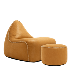 Luna Lounge Chair & Pouf