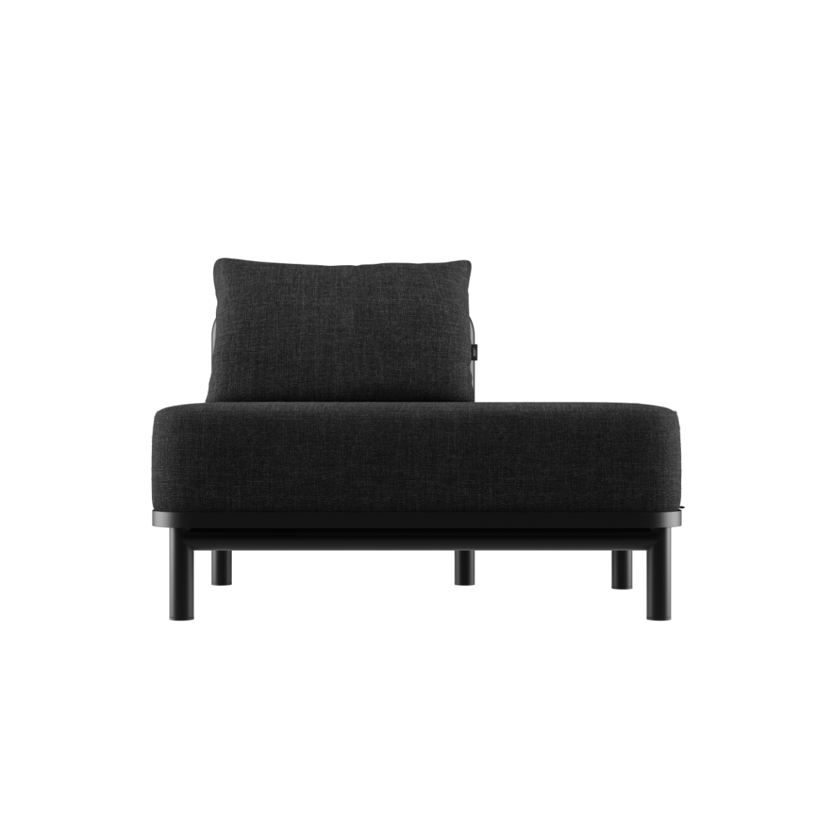  | Kirra Lounge Sofa - Open end links - Kirra Noir | SACKit