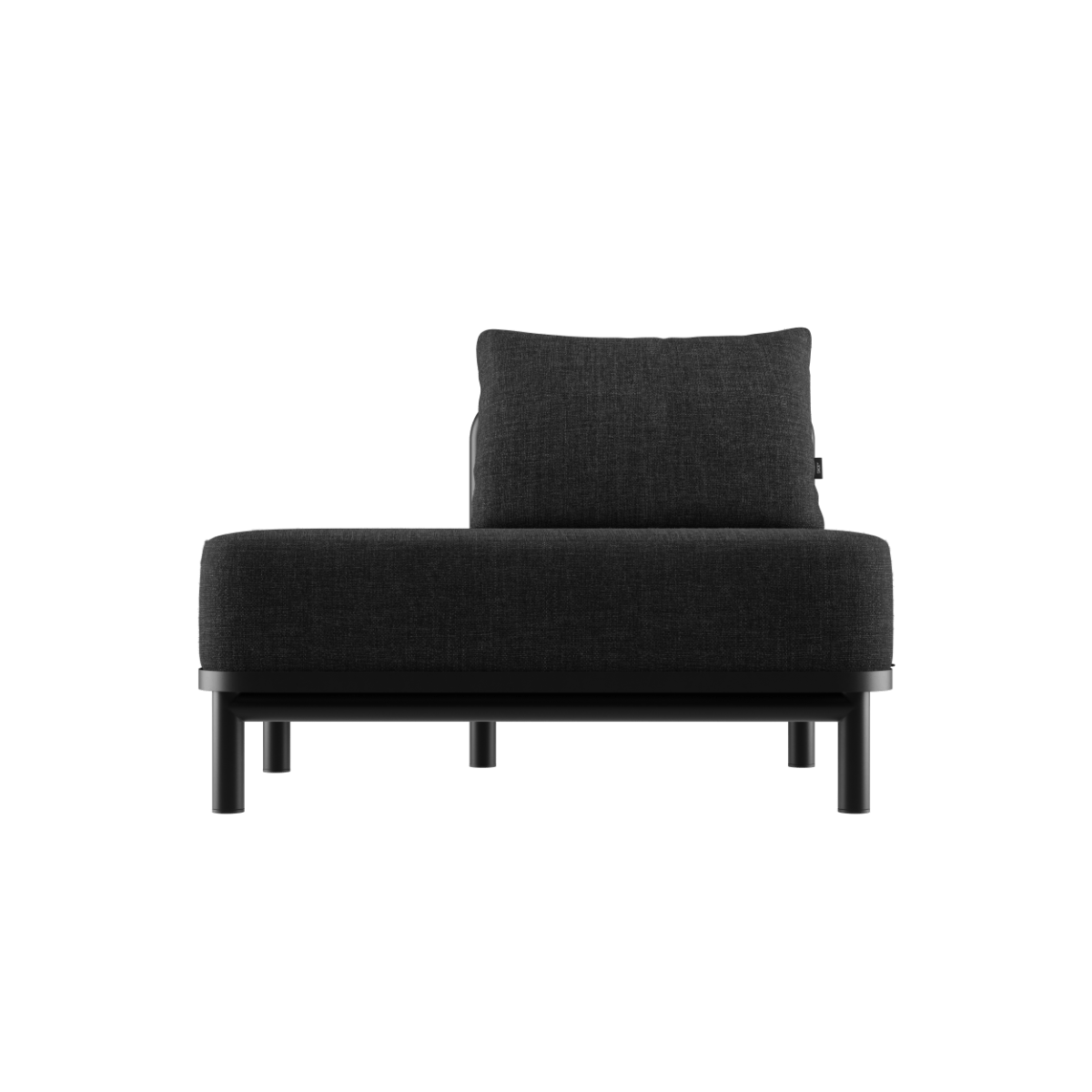  | Kirra Lounge Sofa - Open end rechts - Kirra Noir | SACKit