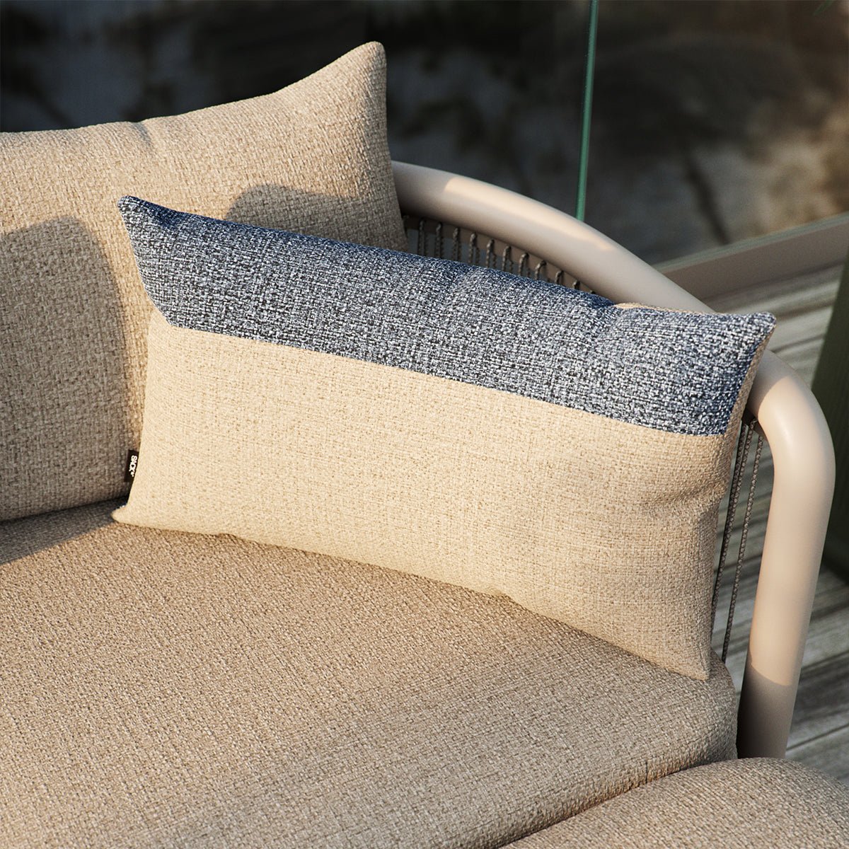  | Tide Cushion - Sand/Indigo | SACKit