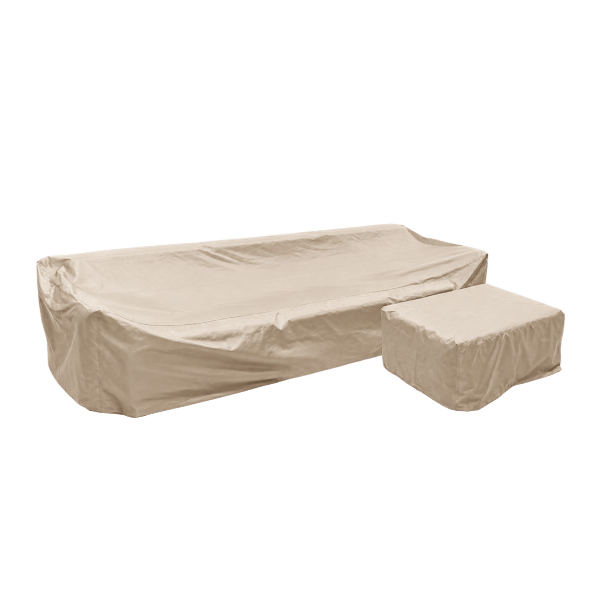 Cobana Lounge Sofa Winter Cover - 3 modules + pouf - Sand | Cobana Lounge Sofa Winter Cover - 3 modules + pouf - Sand - | SACKit