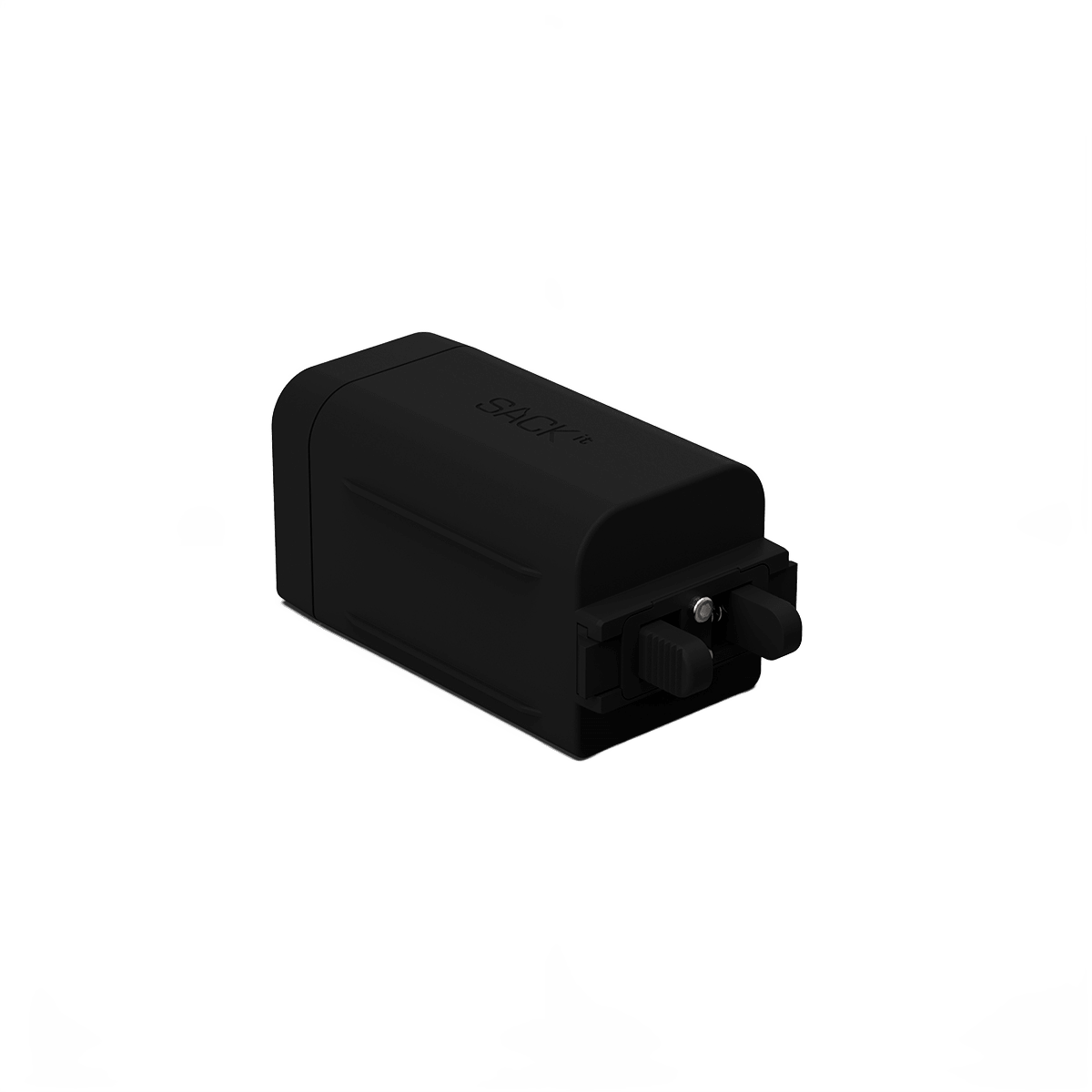 SACKit Battery 10400 Akku für Light 250 & 350, kompakt, schwarz, rechteckig, auf weißem Hintergrund | Battery 10400 - Light 250 & 350 - | SACKit