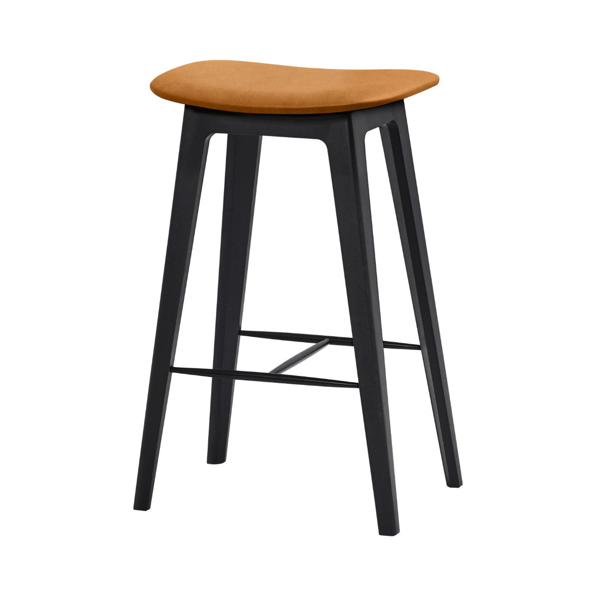 variant_8594304% | Nordic Bar Stool - Beech - 68 cm Luna Sandstone | SACKit