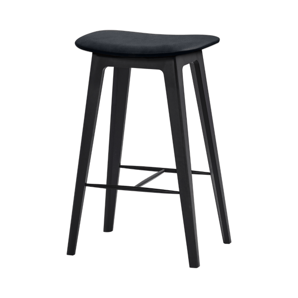 variant_8594306% | Nordic Bar Stool - Beech [Contract] - 68 cm Terra Black | SACKit