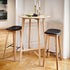  | Nordic Bar Stool - Oak - 68 cm Terra Black | SACKit