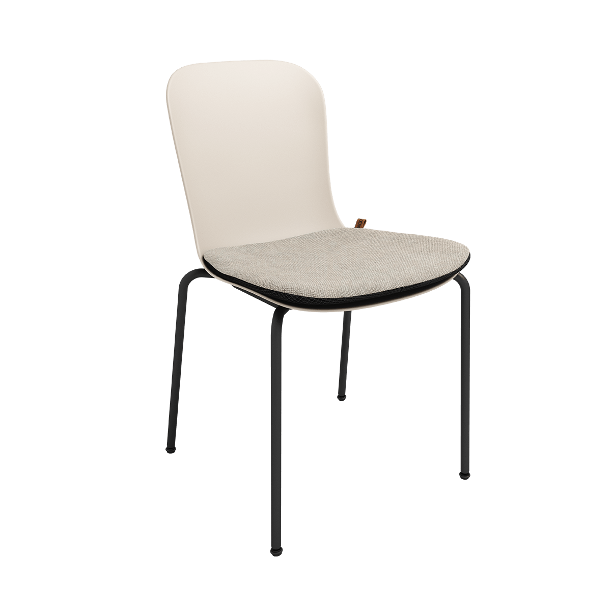Beiges Patio Chair no. One Sitzkissen aus Olefinfaser für Outdoor - Stuhlkomfort | Patio Chair no. One - Cushion - Kirra Sand | SACKit