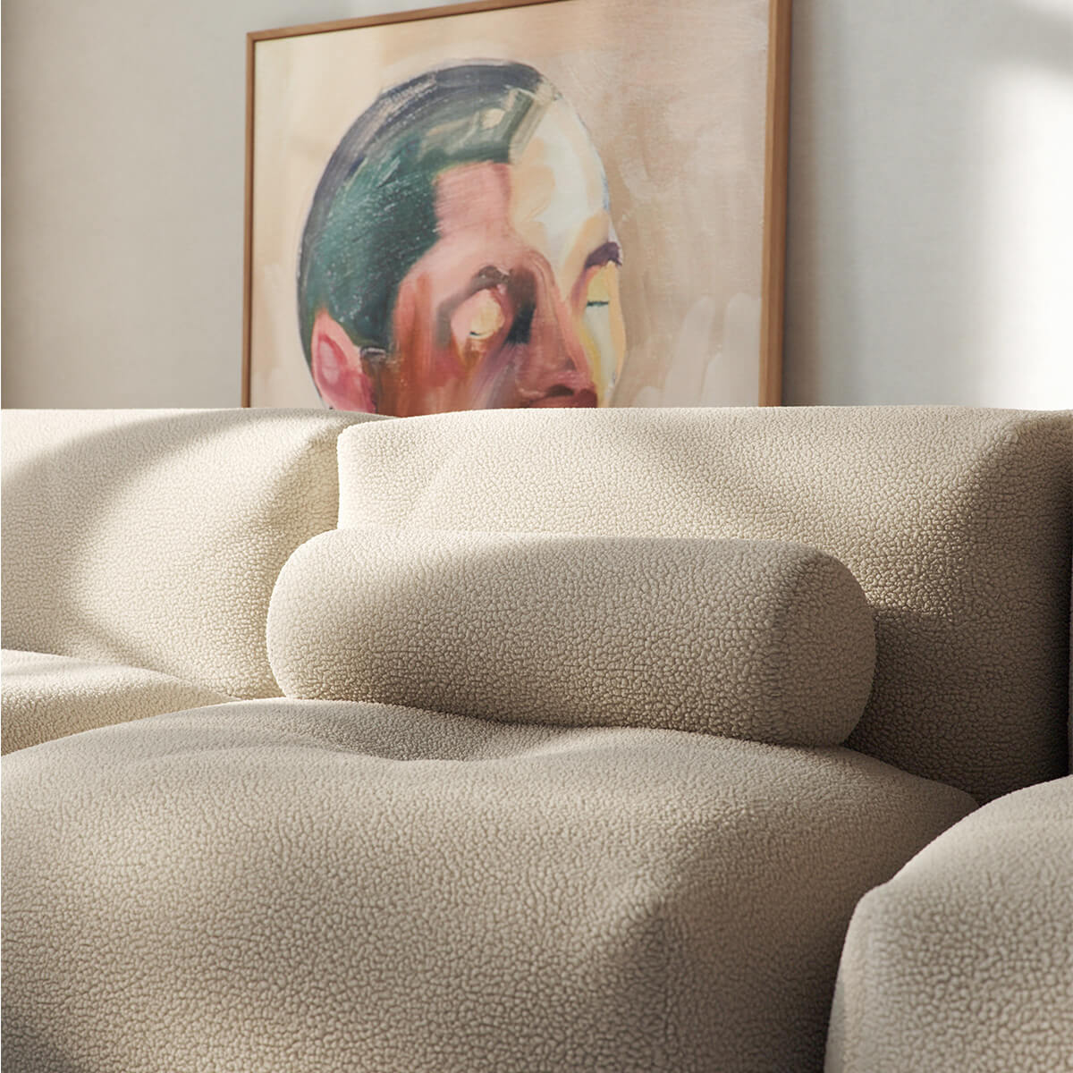  | Soft Sofa Indoor - 3 Seater - Teddy Beige Ohne Hocker | SACKit | Soft Sofa Indoor - 3 Seater - Teddy Beige Ohne Hocker | SACKit