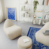 SACKit Pouf Indoor in Teddy Beige mit rutschfester Unterseite und weicher Kaltschaumfüllung | SACKit Pouf Indoor - Cosmo Olive | SACKit