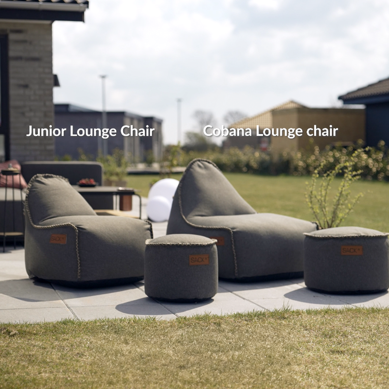 Cobana Junior Lounge Chair & Pouf