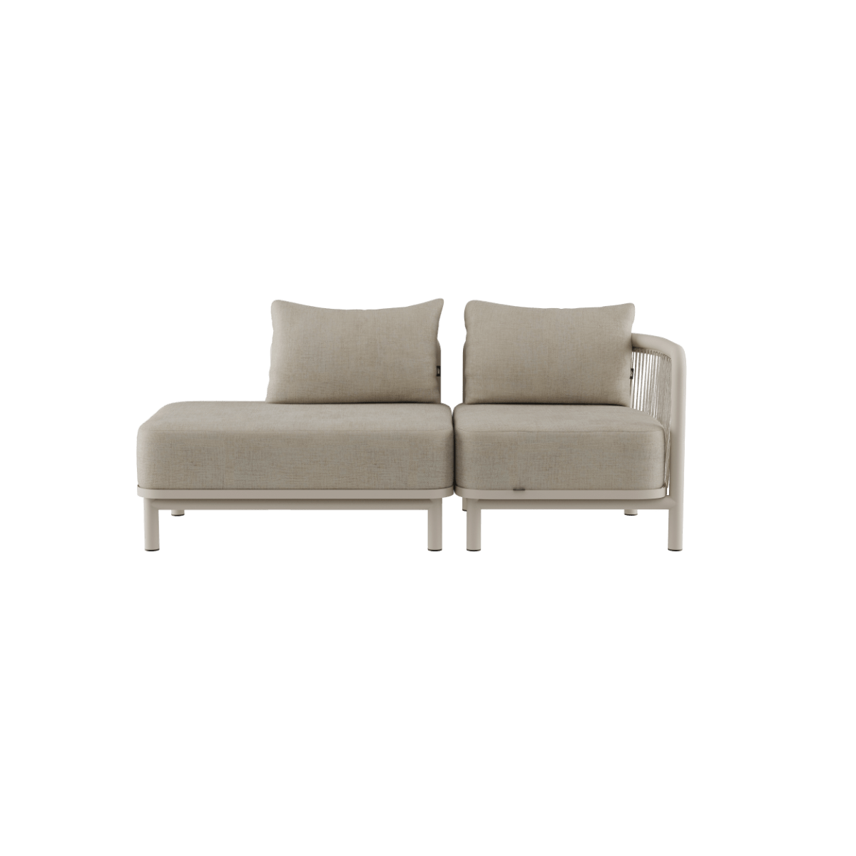  | Kirra Lounge Sofa - 2 - Sitzer mit open end - Rechts | SACKit