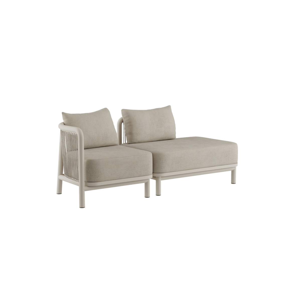  | Kirra Lounge Sofa - 2 - Sitzer mit open end - Links | SACKit