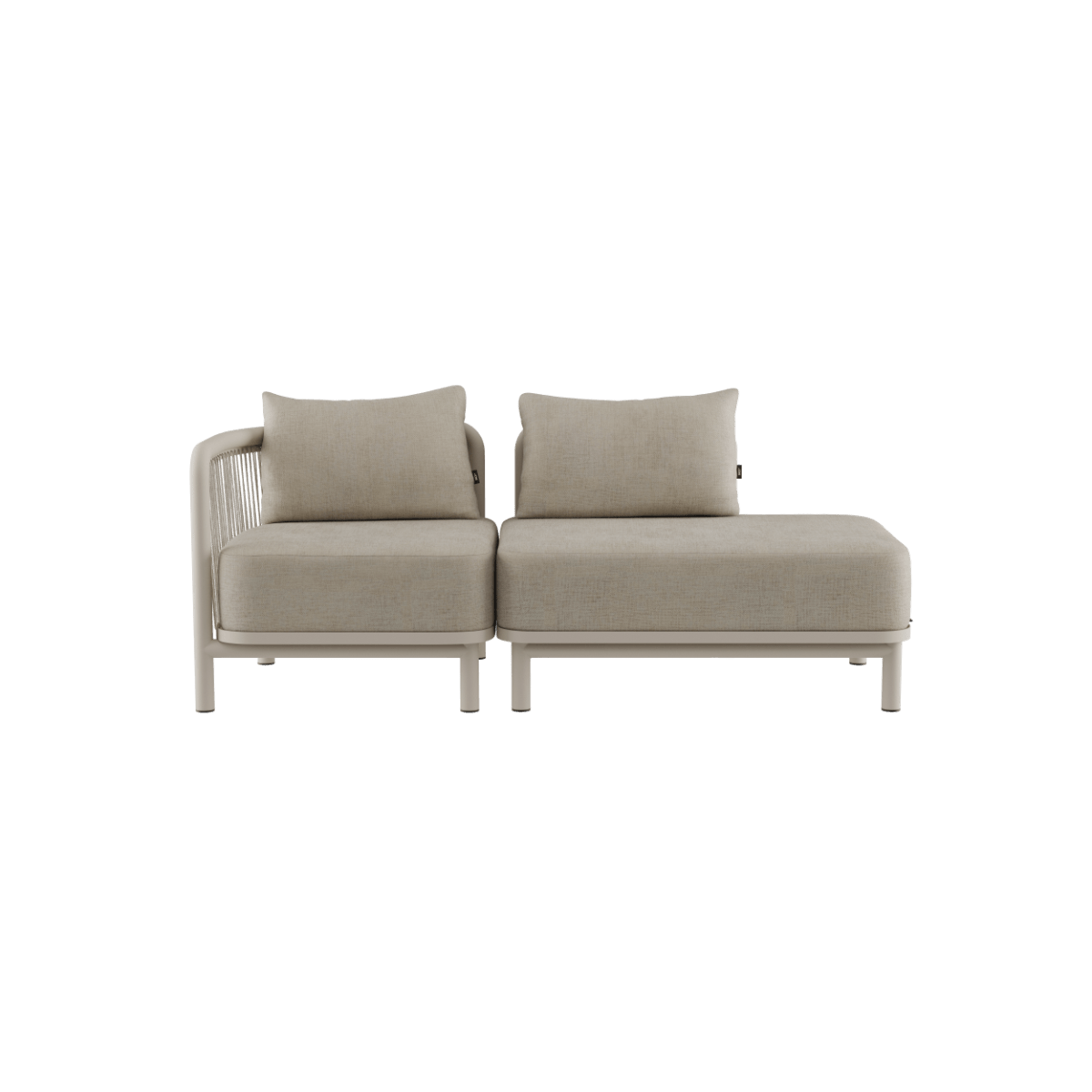  | Kirra Lounge Sofa - 2 - Sitzer mit open end - Links | SACKit