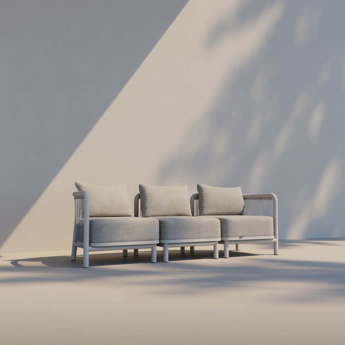  | Kirra Lounge Sofa - 3 - Sitzer [Contract] - Ohne Hocker | SACKit