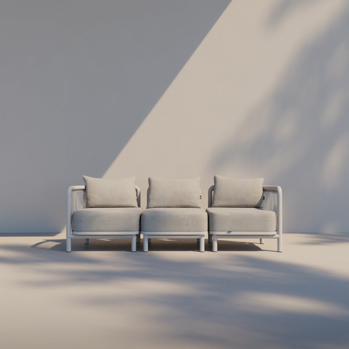  | Kirra Lounge Sofa - 3 - Sitzer [Contract] - Ohne Hocker | SACKit