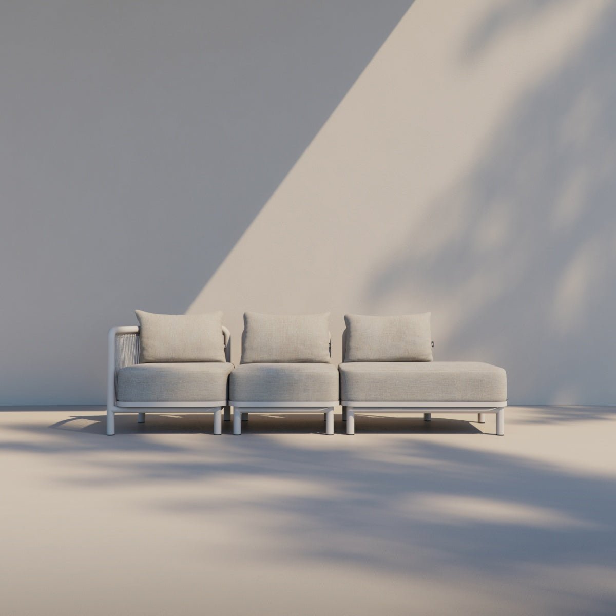  | Kirra Lounge Sofa - 3 - Sitzer mit open end [Contract] - Links | SACKit