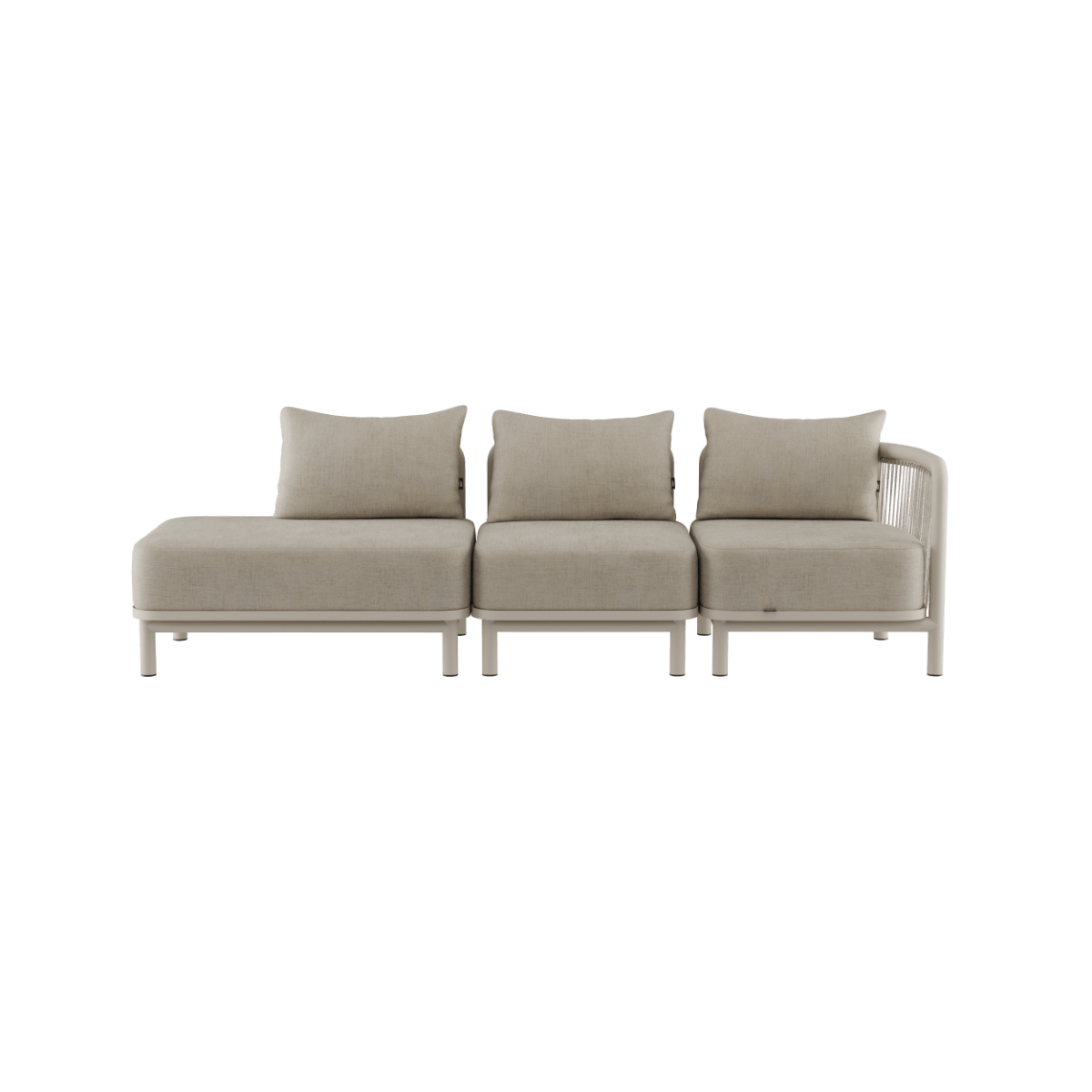  | Kirra Lounge Sofa - 3 - Sitzer mit open end - Rechts | SACKit