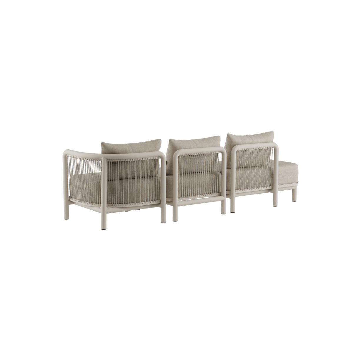  | Kirra Lounge Sofa - 3 - Sitzer mit open end [Contract] - Rechts | SACKit