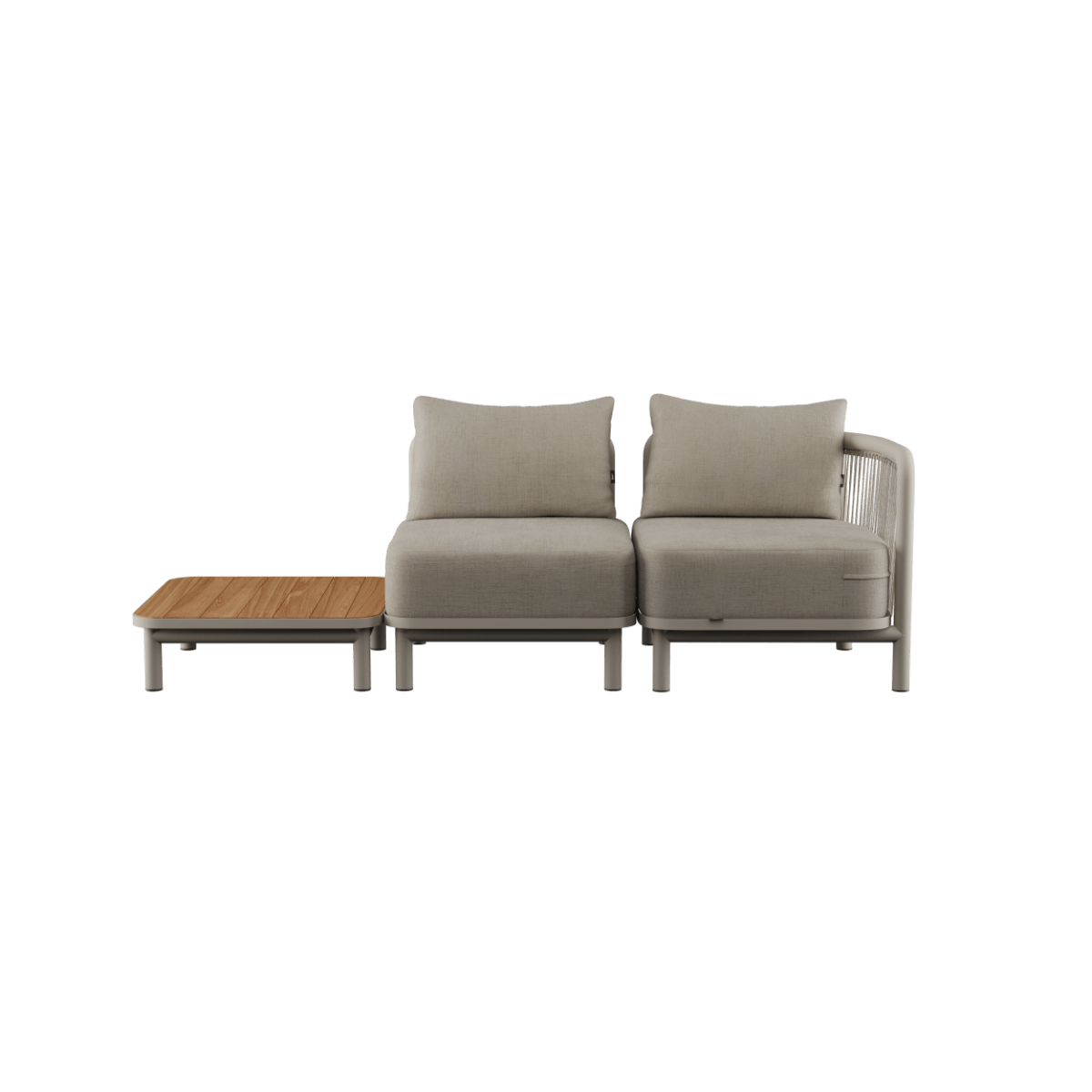  | Kirra Lounge Sofa - 2 - Sitzer mit Kirra Table - Ohne Accessory Fit | SACKit | Kirra Lounge Sofa - 2 - Sitzer mit Kirra Table - Kirra Sand Ohne Accessory Fit | SACKit