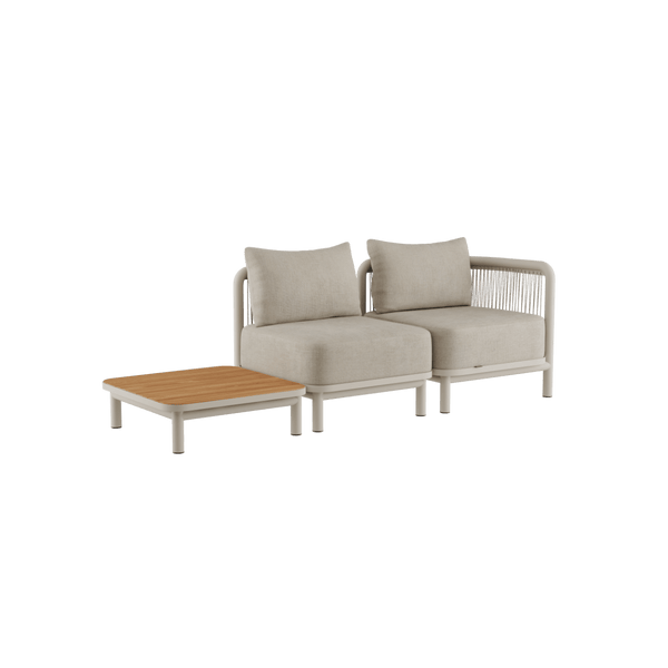 variant_9580057% | Kirra Lounge Sofa - 2 - Sitzer mit Kirra Table - Ohne Accessory Fit | SACKit