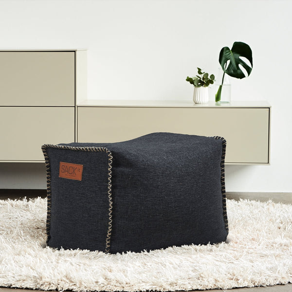 variant_8575002% | Cobana Square Pouf - Cobana Black | SACKit
