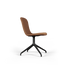  | Chair no. One S1 Black Swivel - LUNA Walnut Ohne Rückholfunktion | SACKit