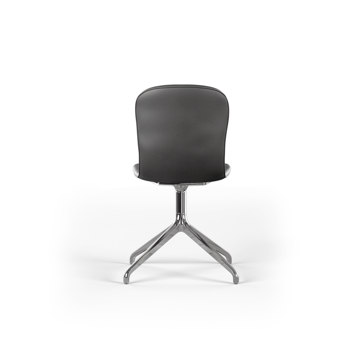  | Chair no. One S1 Polished Swivel - TERRA Black Ohne Rückholfunktion | SACKit