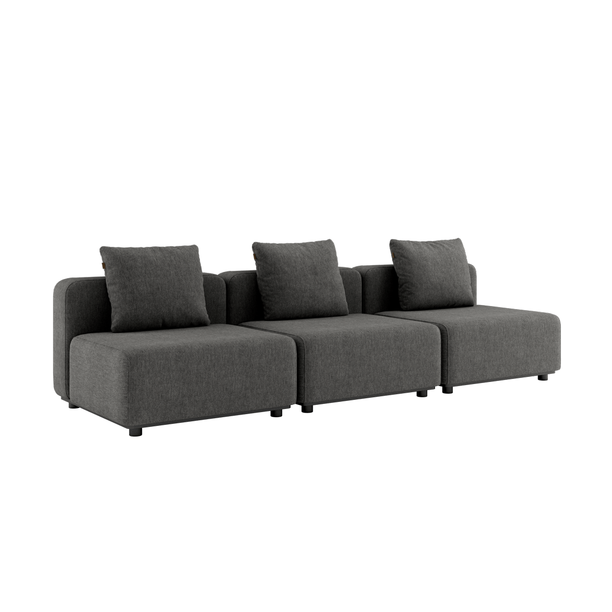 variant_9580017% | Cobana Lounge Sofa - 4 - Sitzer Sofa [Contract] - Cobana Grey | SACKit