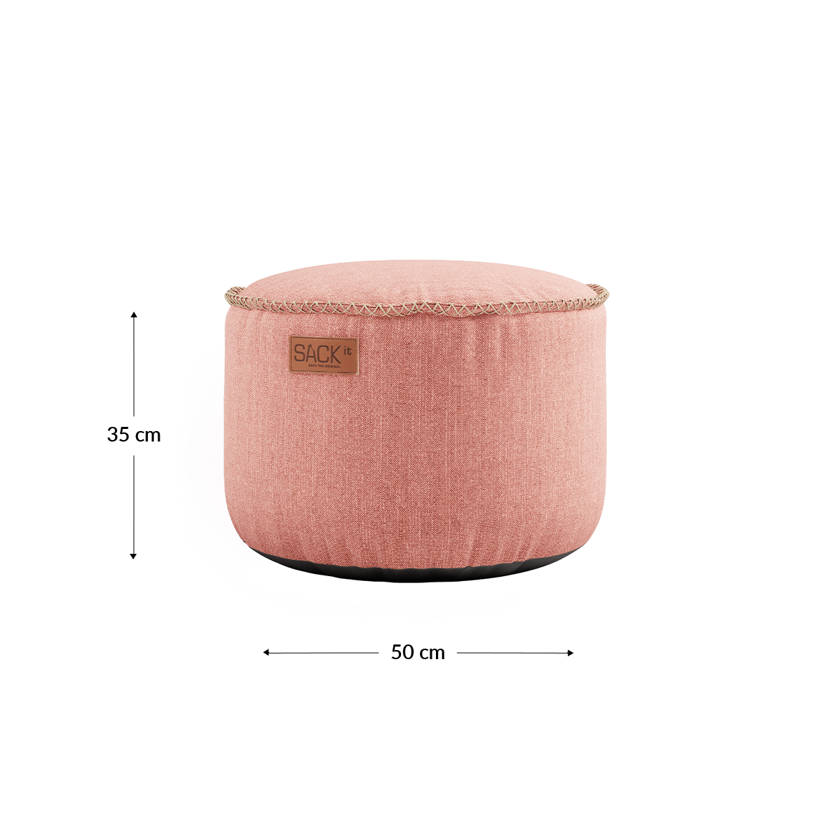  | Cobana Pouf - Cobana Taupe | SACKit